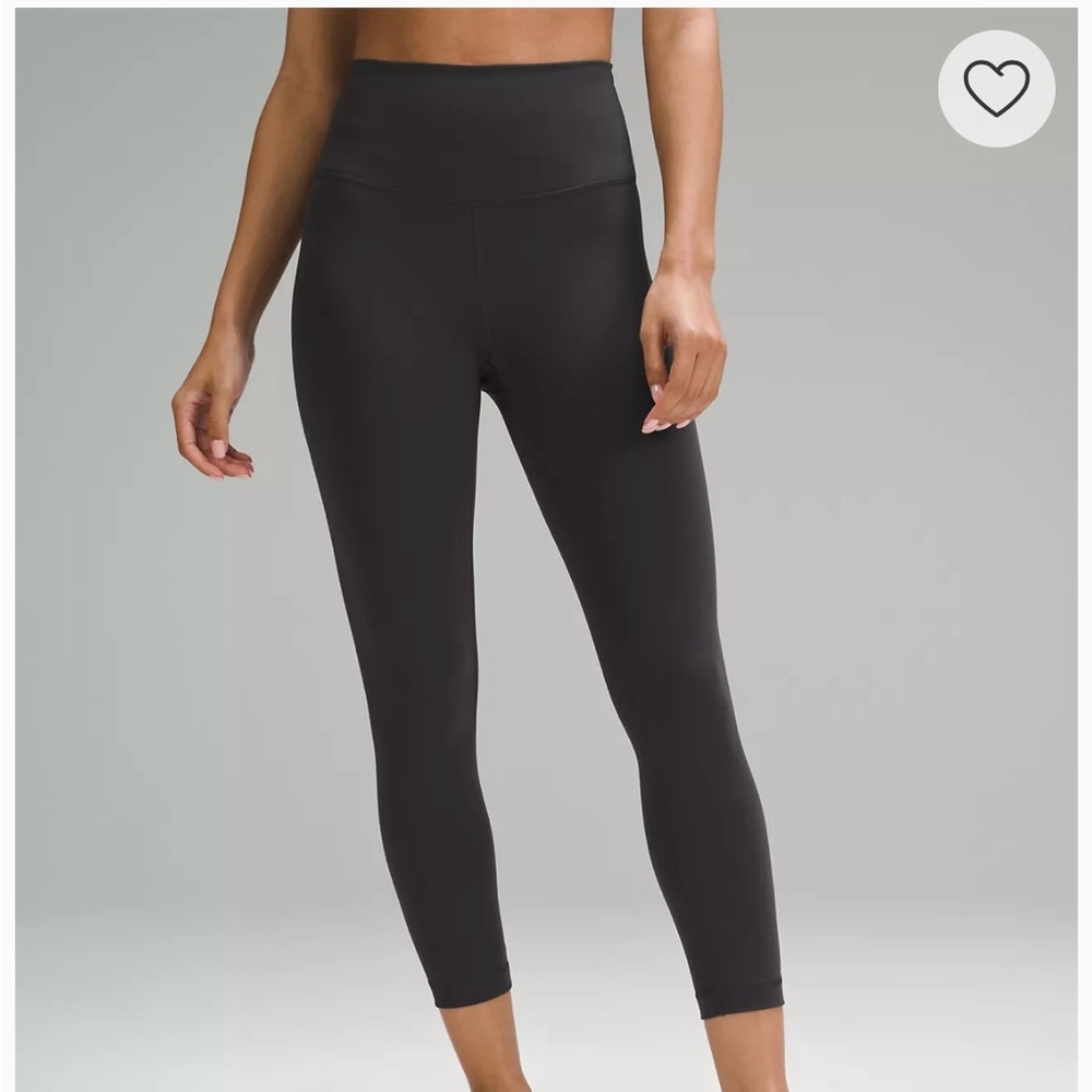 Lululemon Wunder Train Graphite Grey 23 inches